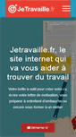 Mobile Screenshot of jetravaille.fr